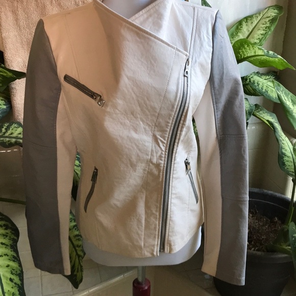 Guess asymmetrical vegan leather moto jacket - Picture 2 of 8